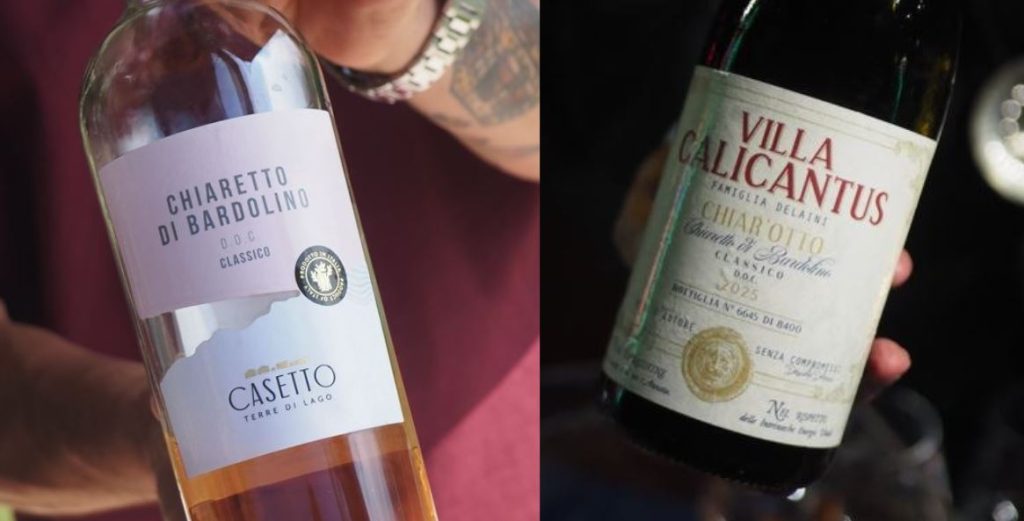 Mes vins préférés de chiaretto di bardolino, doc des vins de vérone autour du lac de garde