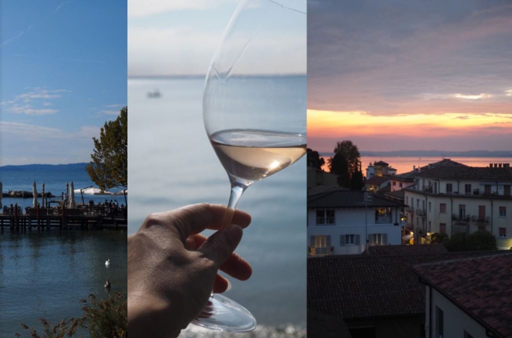 la beauté du lac de garde et des vins de Vérone à différents instants de la journée