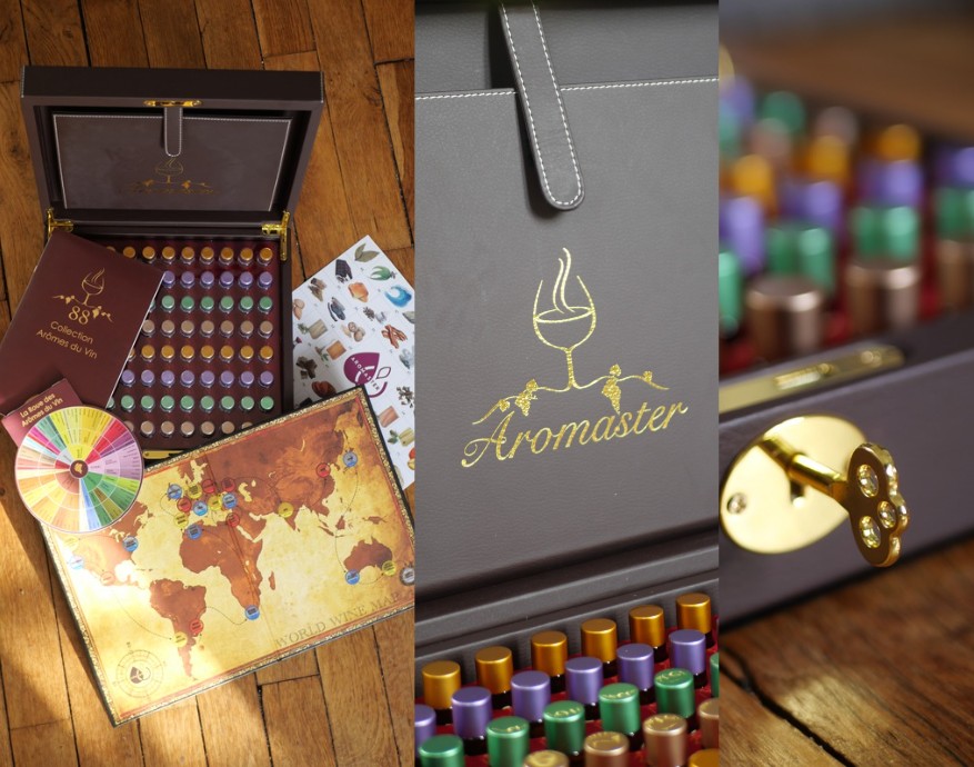 Le coffret des arômes du vin master kit aromaster